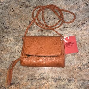Brown Leather Crossbody Purse
